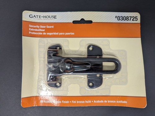 Gate house security - security, latch