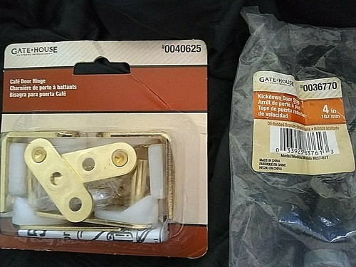 New bronze kickdown door - 4'',