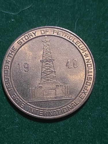 1940 golden gate - expo, medal